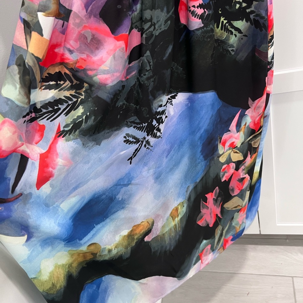 Anthropologie Corey Lynn Carter Floral Day Break Maxi Dress Size 2 - Picture 6 of 8